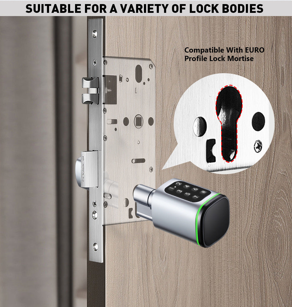 Bluetooth Password Card Smart Lock Cylinder - My Store