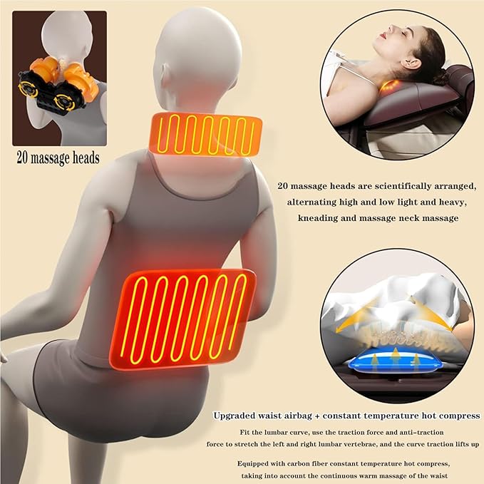 Full Body Heated Massage Cushion