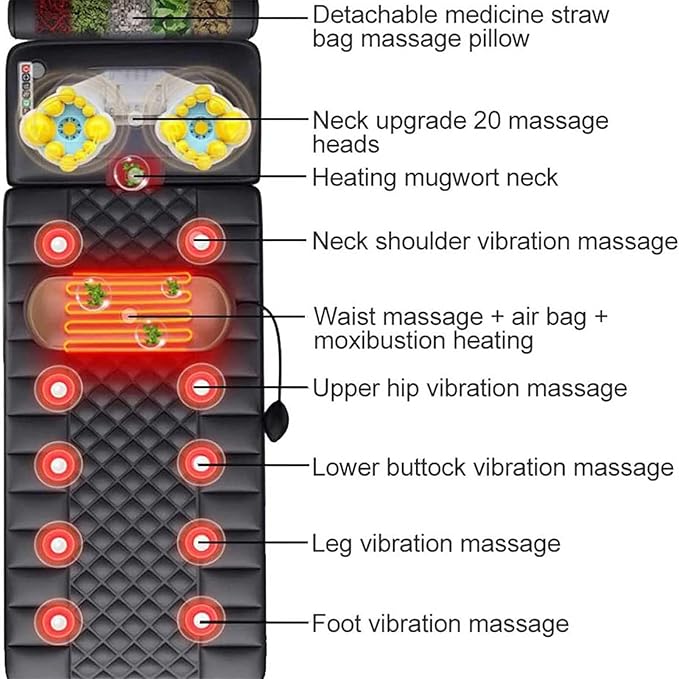 Full Body Heated Massage Cushion