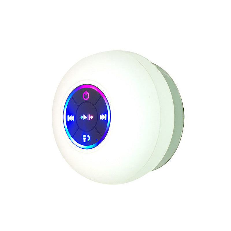 LED Light-Up Bluetooth Shower Speaker