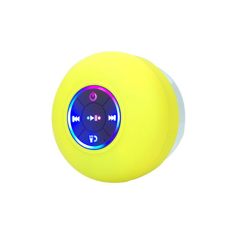 LED Light-Up Bluetooth Shower Speaker