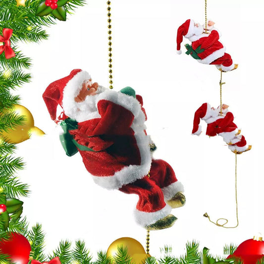 Electric Santa Claus Ladder Toy