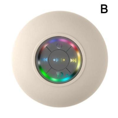 LED Light-Up Bluetooth Shower Speaker