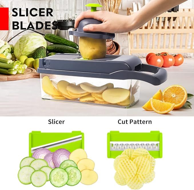 14-in-1 Multifunctional Vegetable Chopper & Slicer - My Store