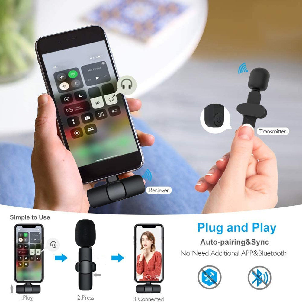 Wireless Lavalier Microphone for Smartphones - My Store