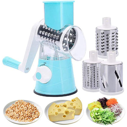 3-in-1 Manual Vegetable Slicer & Grater - My Store